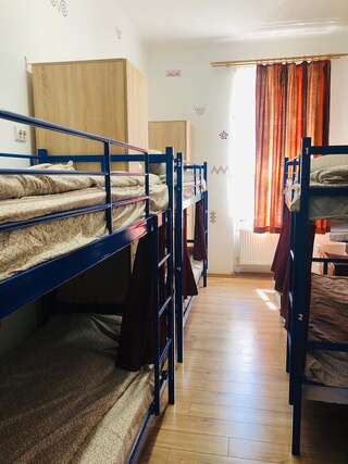Хостелы Etno Hostel Львов Кровать в общем 6-местном номере для женщин-1